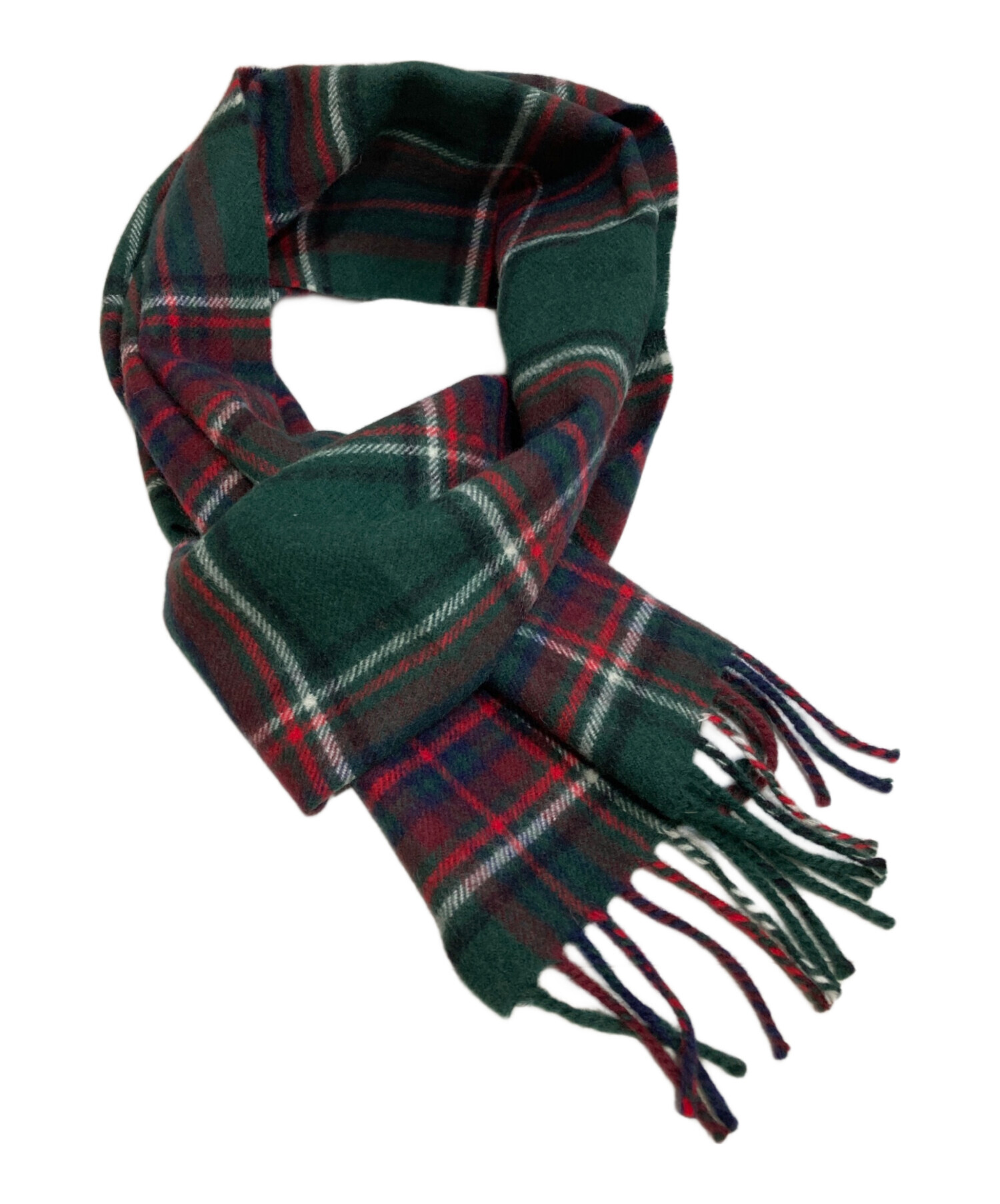 セリーヌ　マフラー　ネイビーxレッド　ライン セリーヌ CELINE ストール マフラー モノグラム スカーフ カシミヤ