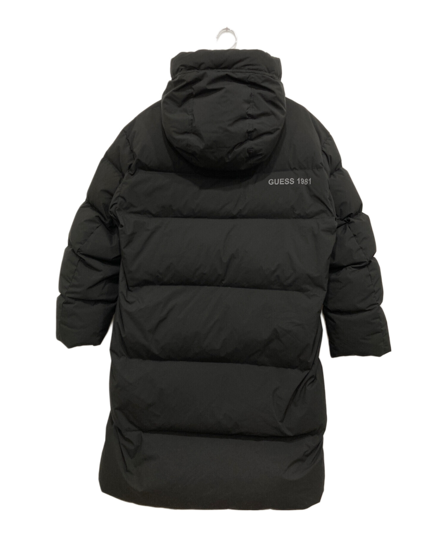 中古・古着通販】GUESS (ゲス) ダウンコート ブラック サイズ:XL 