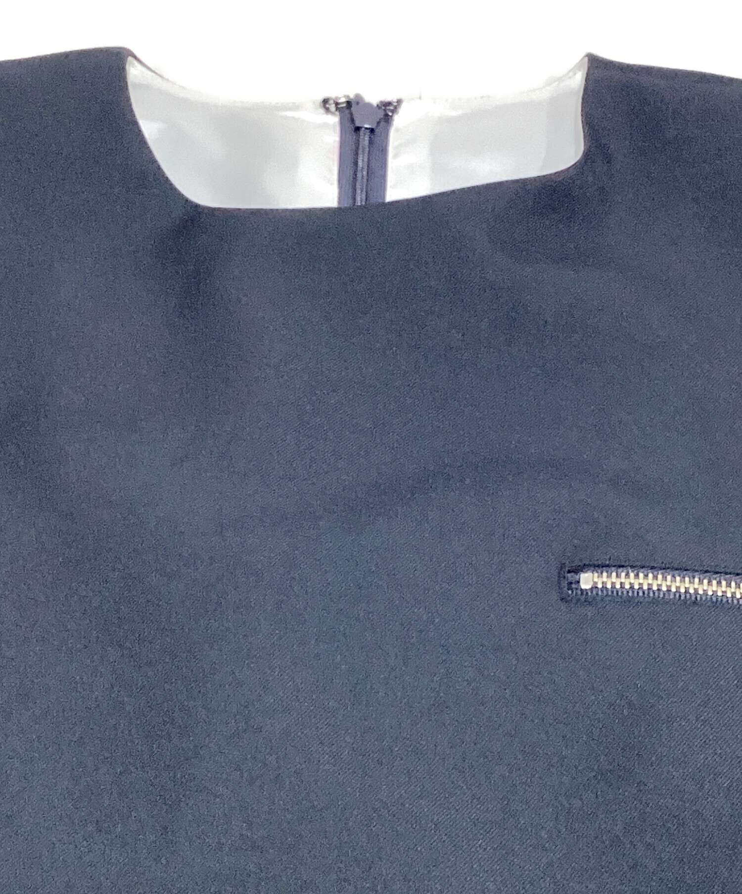 【新品】Bibiy VANESSA JACKET NAVY 中古・古着通販】Bibiy. (ビビィ) VANESSA JACKET ネイビー×ホワイト