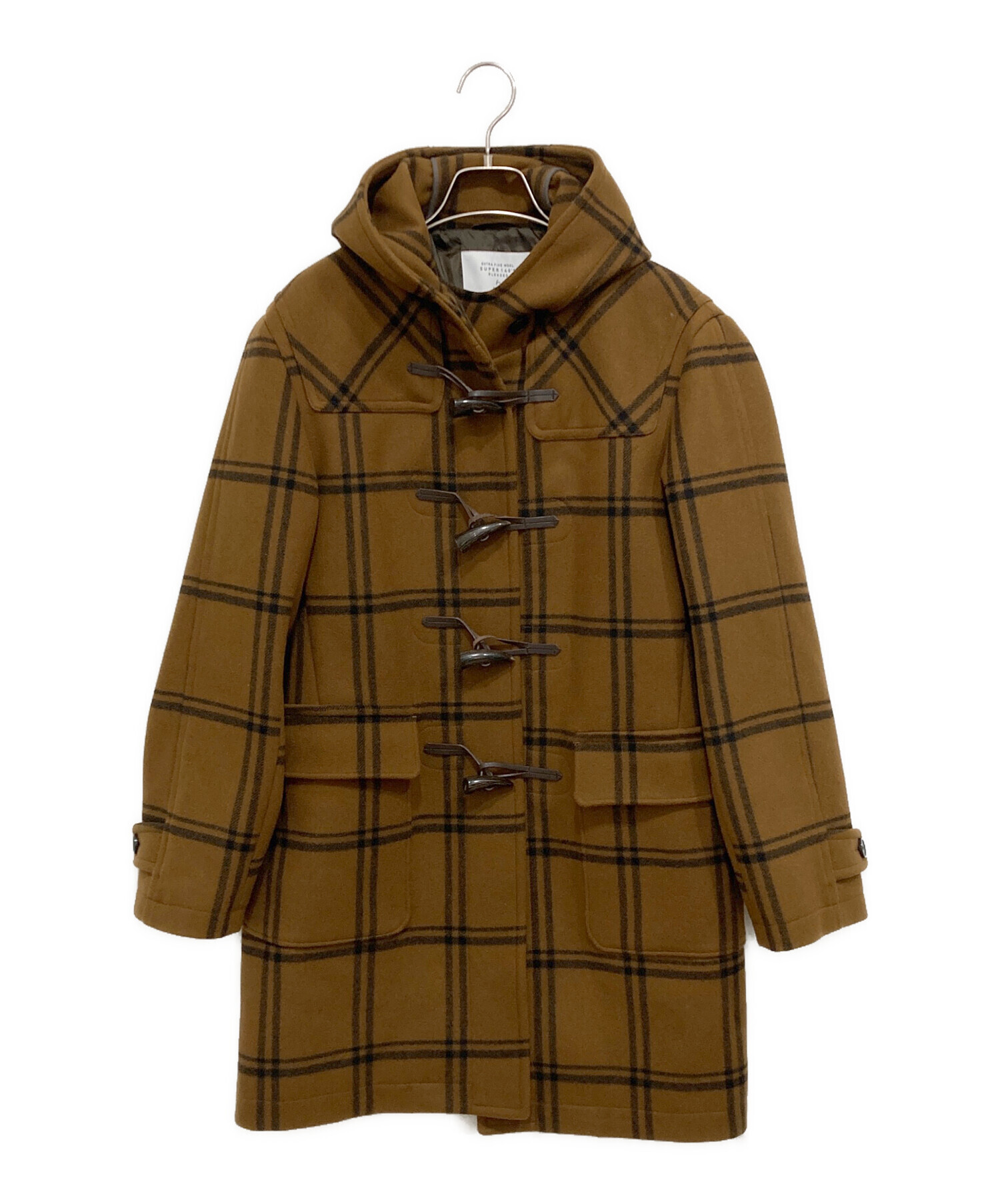 SHIPS ダッフルコート 34 美品 イングランド製 キャメル 上品 シンプル SHIPS ダッフルコート 34 美品 イングランド製 キャメル 上品 シンプル