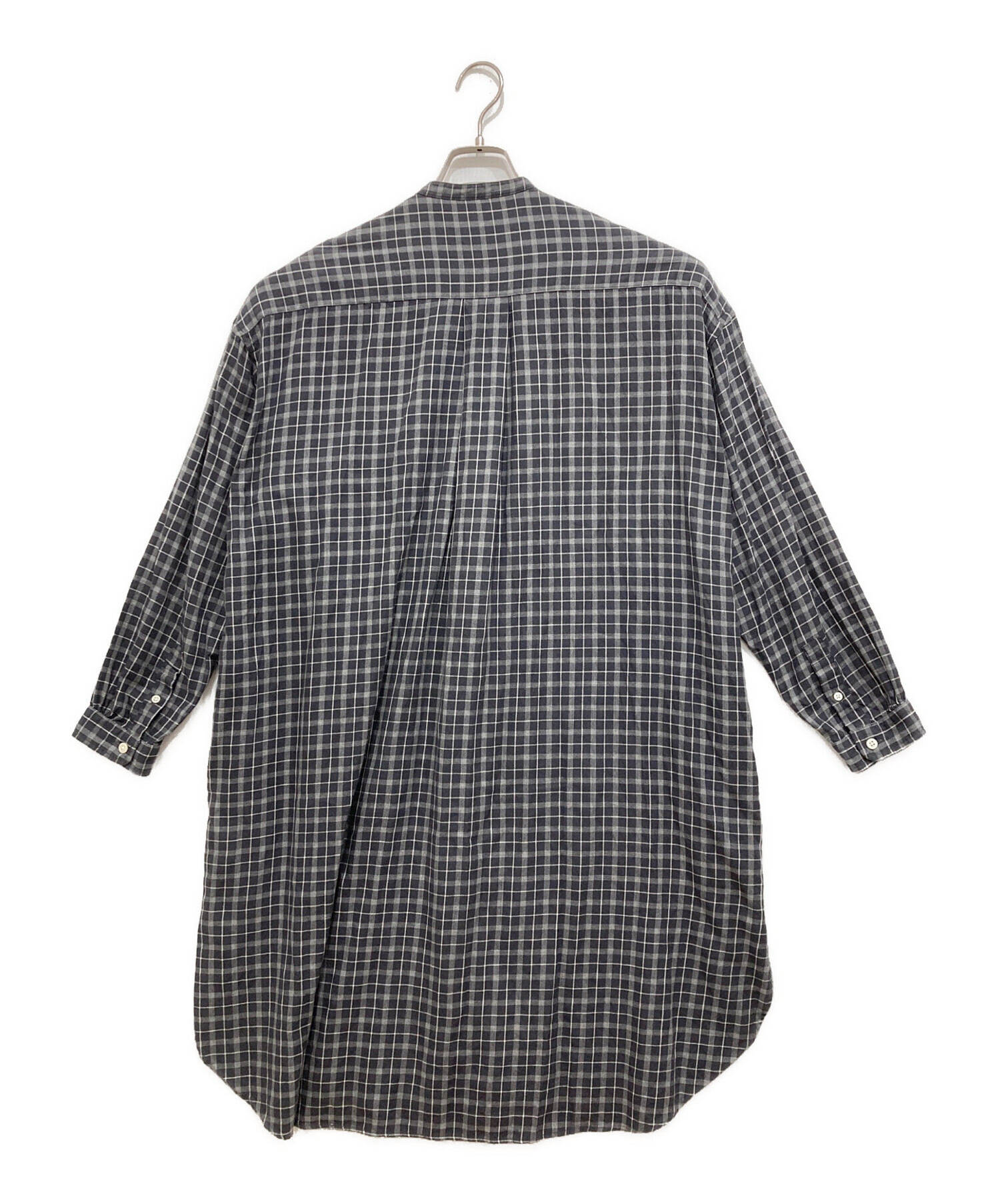 中古・古着通販】Gymphlex (ジムフレックス) チェックシャツワンピース 