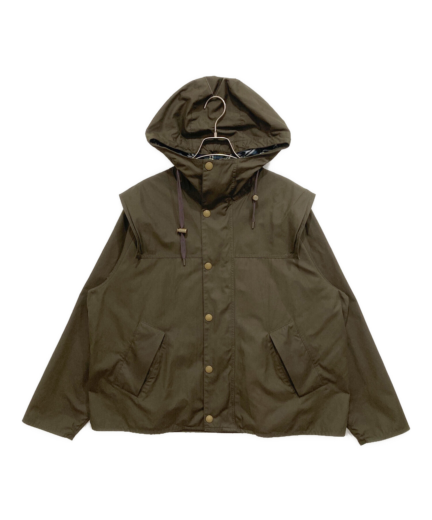 【美品】 barbour バブアー サイズ38 フーデッドコート ビデイル 中古・古着通販】Barbour (バブアー) ビデイル フーデッド ジャケット