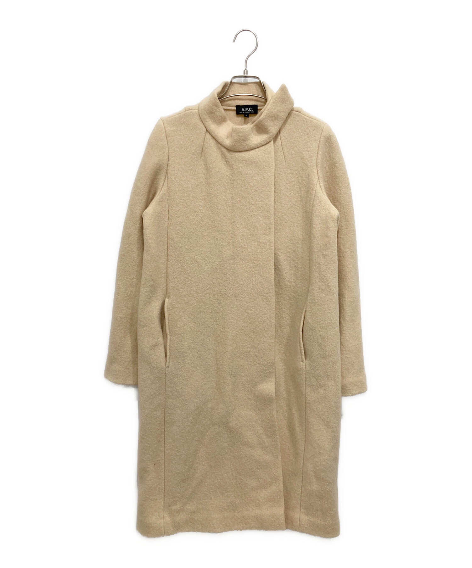 中古・古着通販】A.P.C. (アーペーセー) ブークレウールスタンドカラー