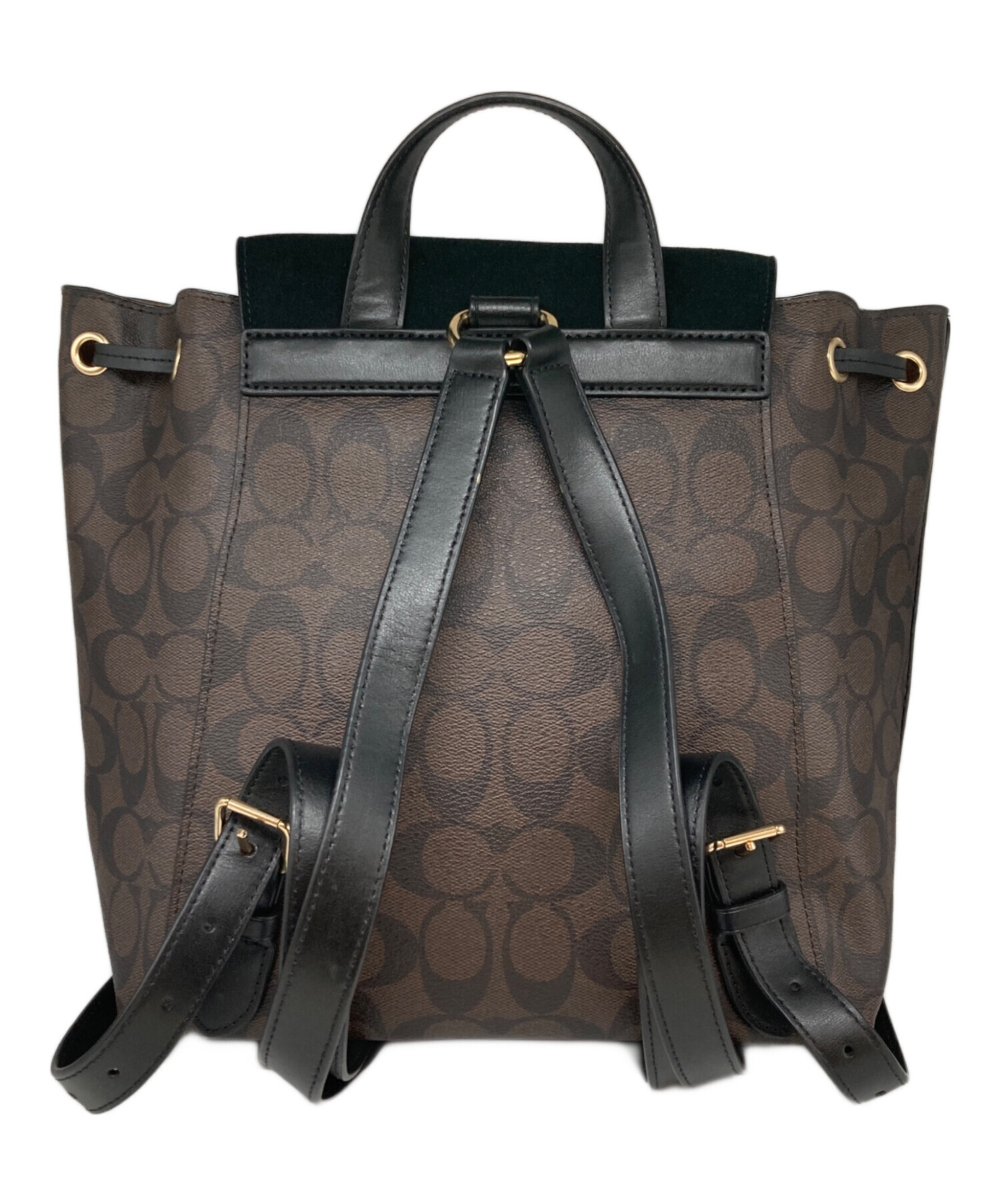 新品COACHブラウンリュック COACH(コーチ) / リュック/ブラウン/総柄/F38755/コーチ | 中古品の