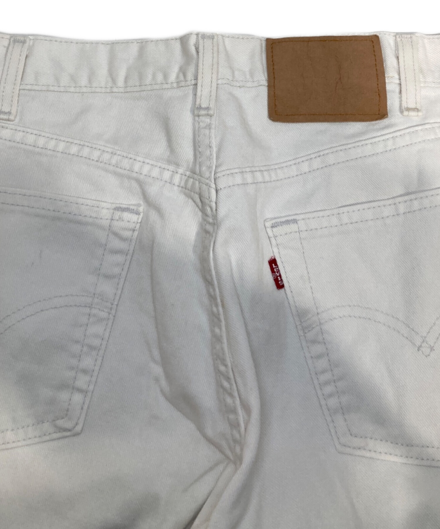 LEVI'S 505 W31 L32 ホワイトデニムパンツ 90's Levi's 505 White Denim Pant W32 USA製【0530A09】【送料無料