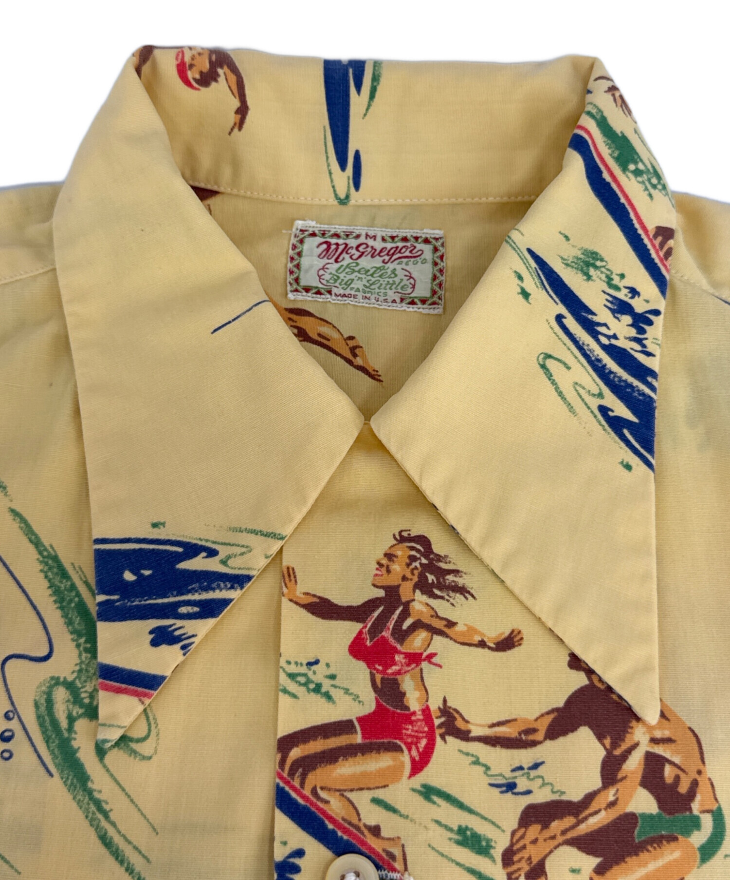 中古・古着通販】McGREGOR (マクレガー) 40sオープンカラーシャツ