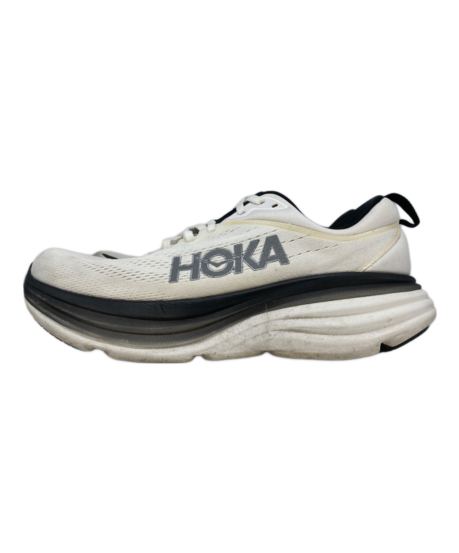 中古・古着通販】HOKAONEONE (ホカオネオネ) BONDI 8 ホワイト サイズ 