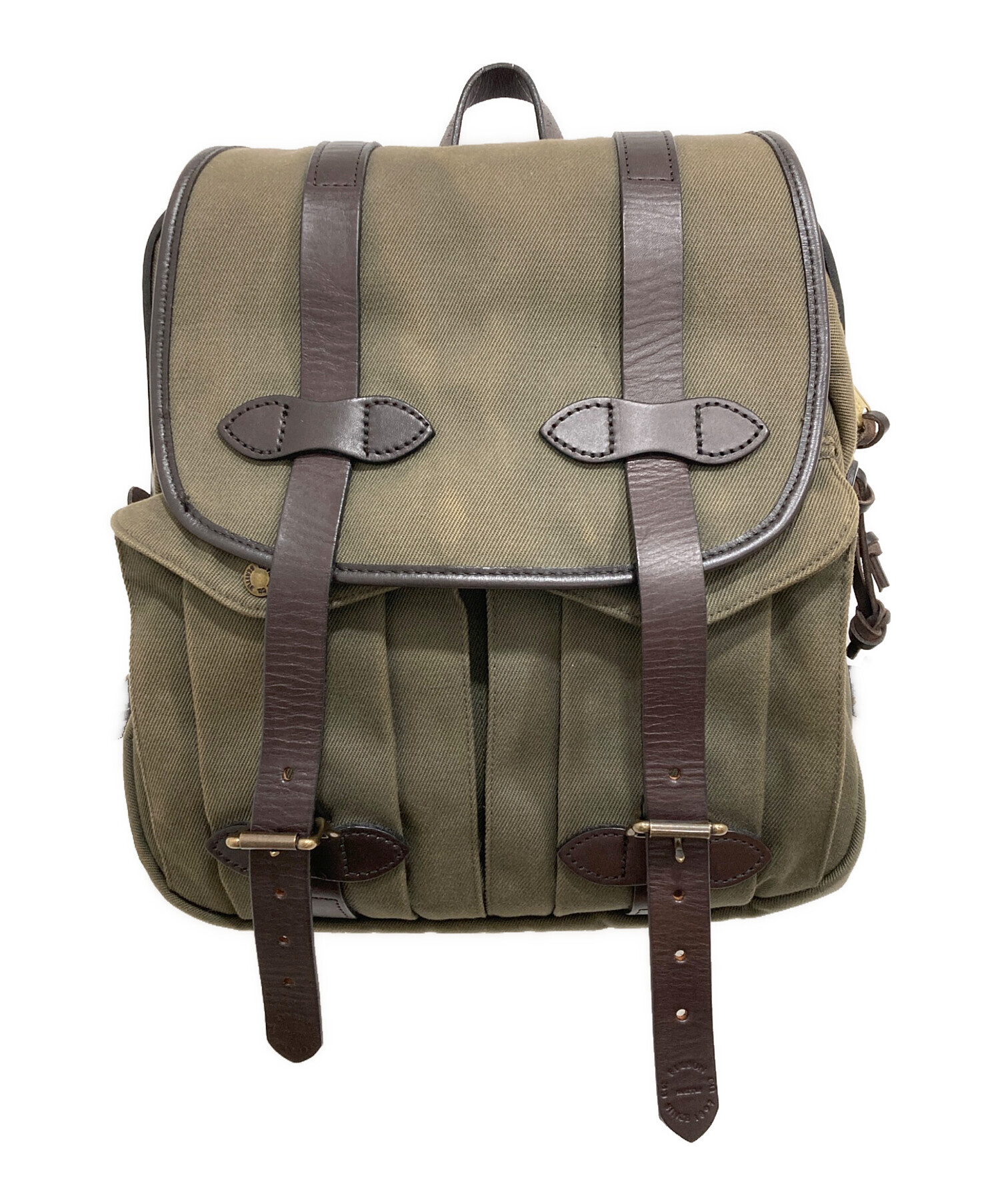 中古・古着通販】FILSON (フィルソン) RUGGED TWILL RUCKSACK オリーブ