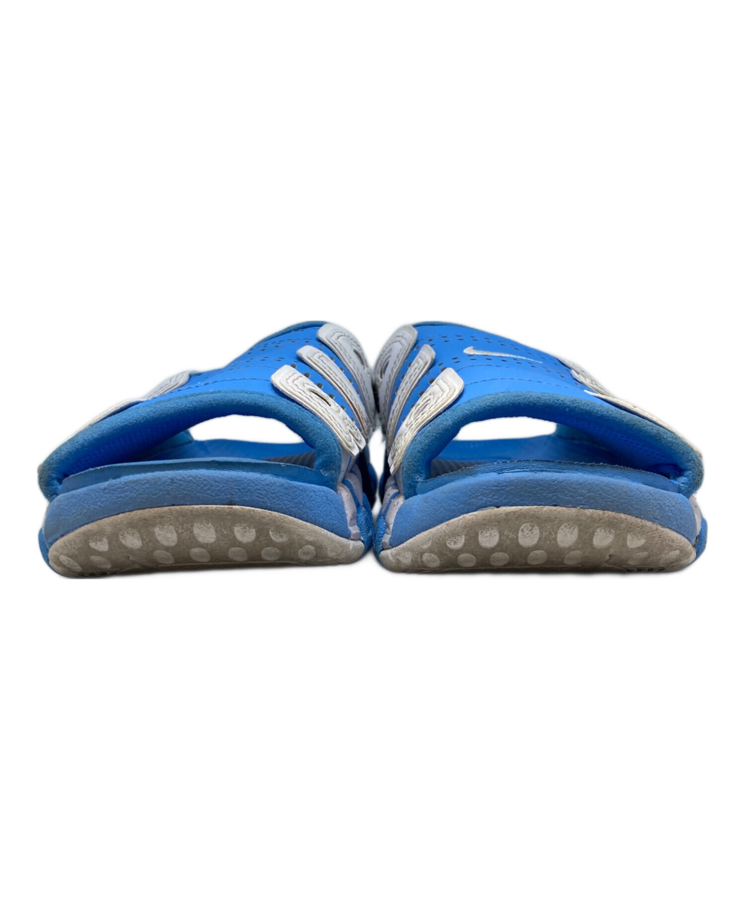 中古・古着通販】NIKE (ナイキ) AIR MORE UPTEMPO SLIDE ブルー サイズ