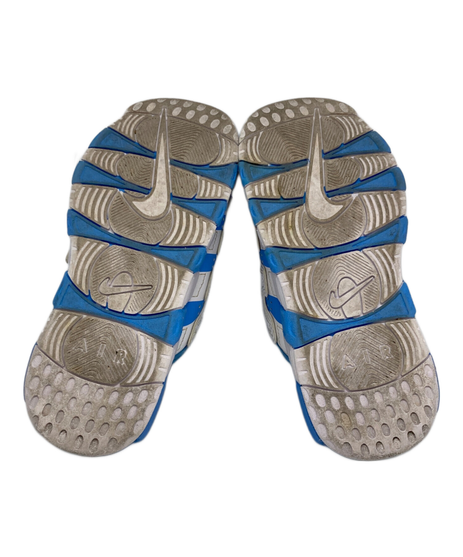 中古・古着通販】NIKE (ナイキ) AIR MORE UPTEMPO SLIDE ブルー サイズ