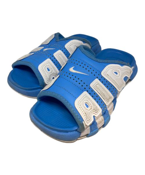 中古・古着通販】NIKE (ナイキ) AIR MORE UPTEMPO SLIDE ブルー サイズ