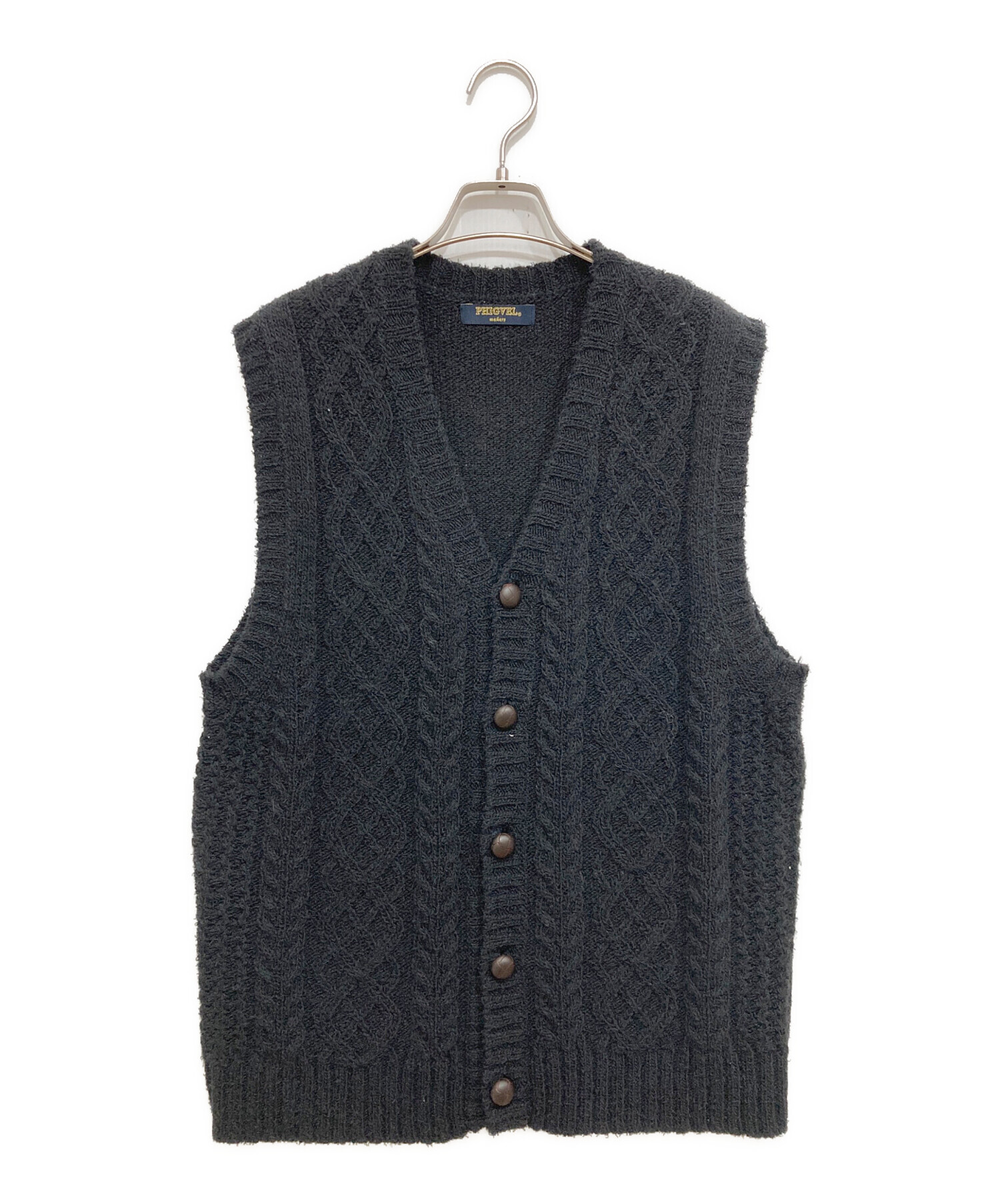 PHIGVEL MAKERS \u0026 COフィグベルベストブラックジレ振袖7点セット 