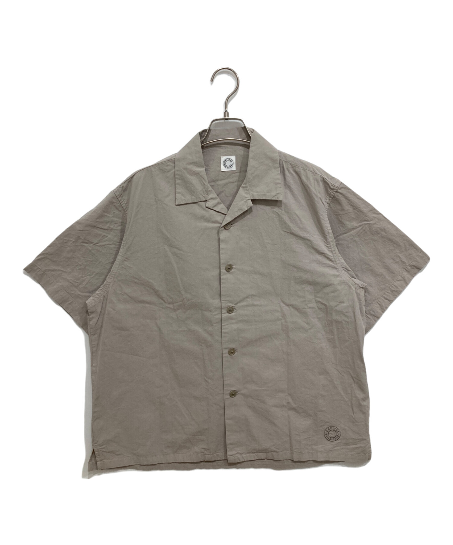 中古・古着通販】ORCIVAL (オーシバル) OPEN COLLAR SHORT SLEEVE