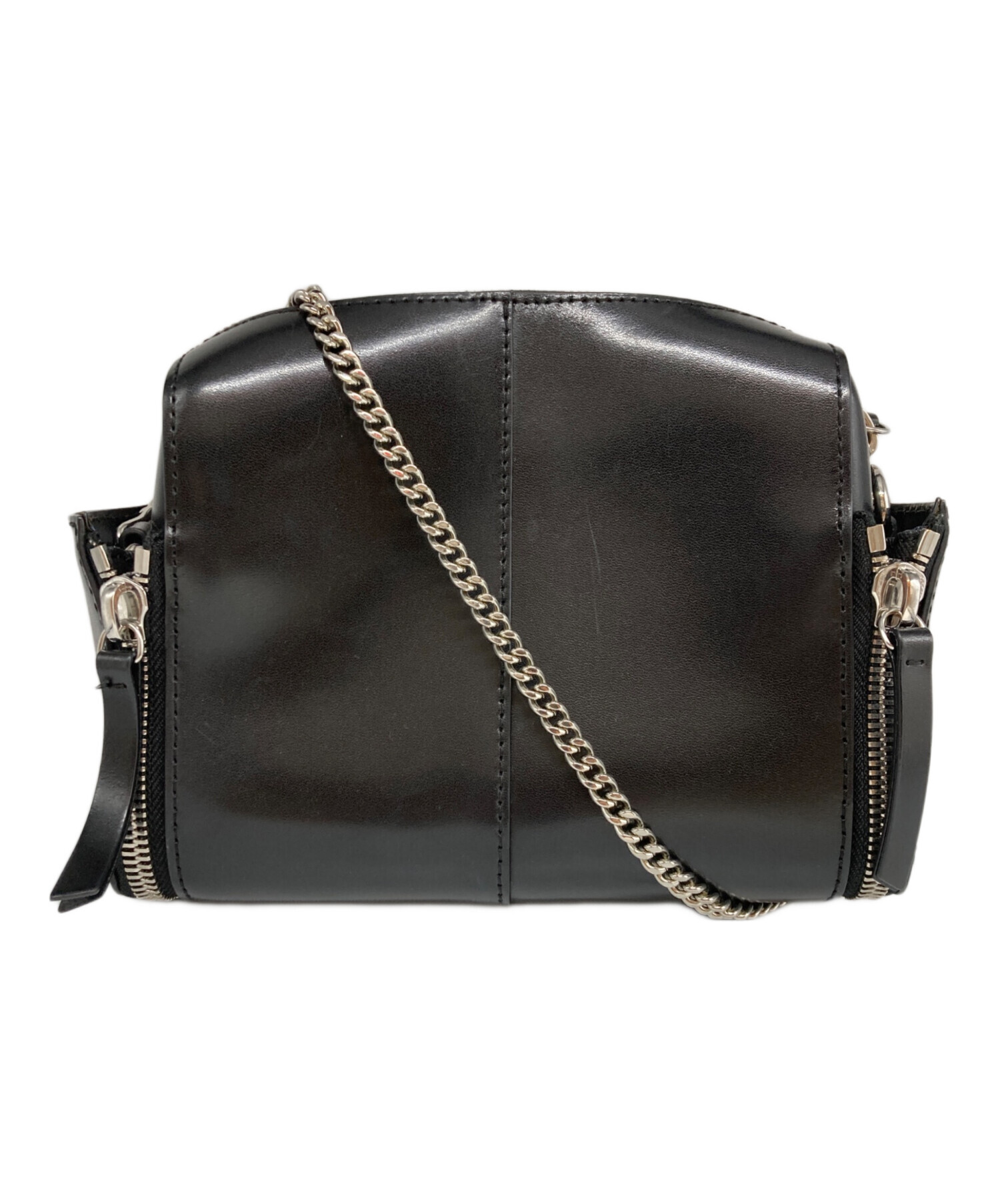 中古・古着通販】DIESEL (ディーゼル) スタッズ×レザーチェーン