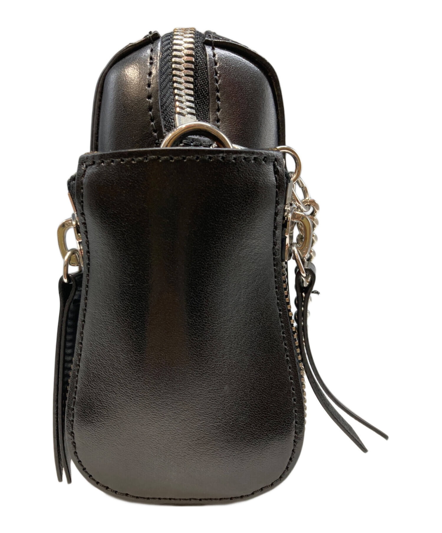中古・古着通販】DIESEL (ディーゼル) スタッズ×レザーチェーン