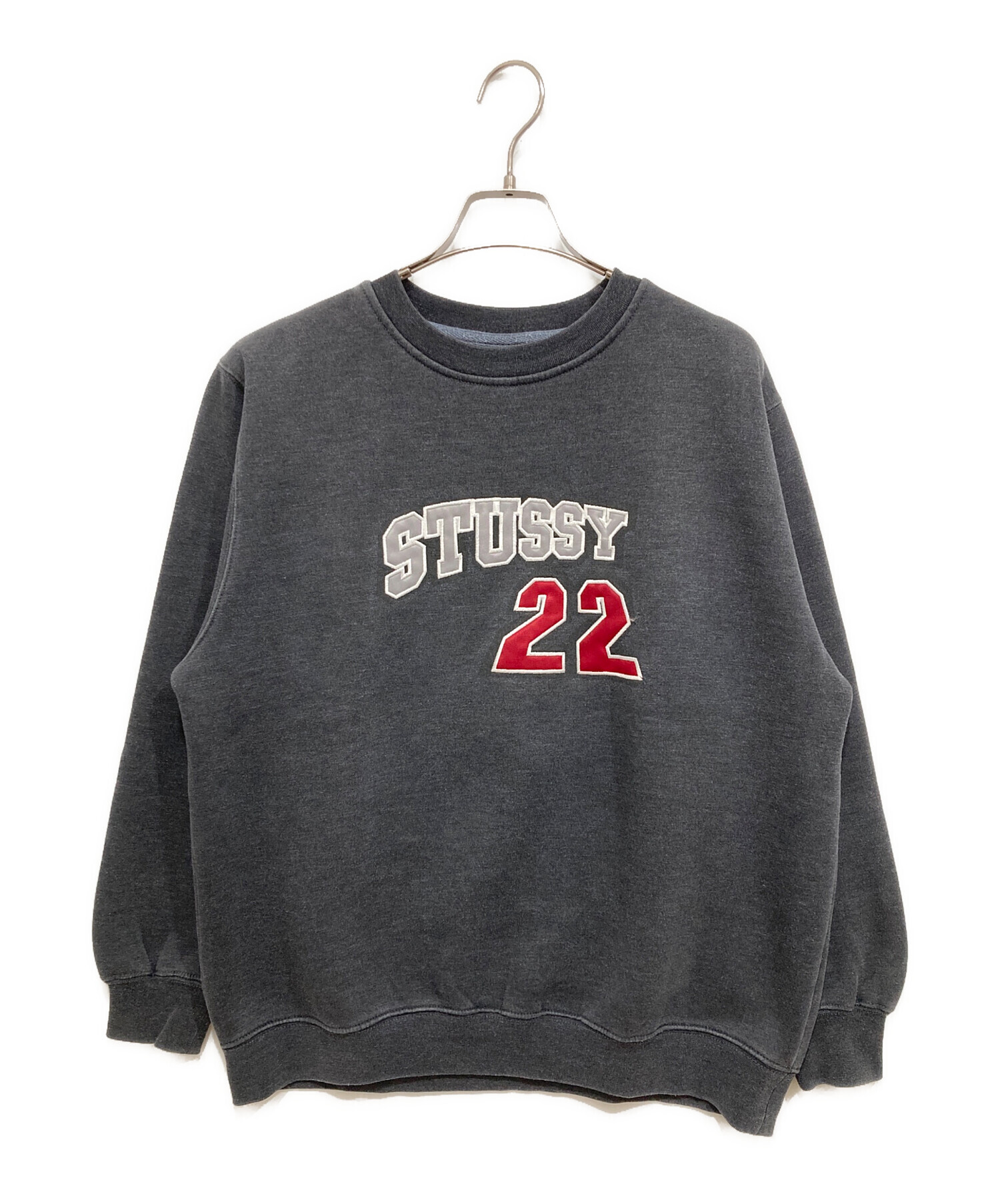 中古・古着通販】stussy (ステューシー) スウェット グレー サイズ:S 