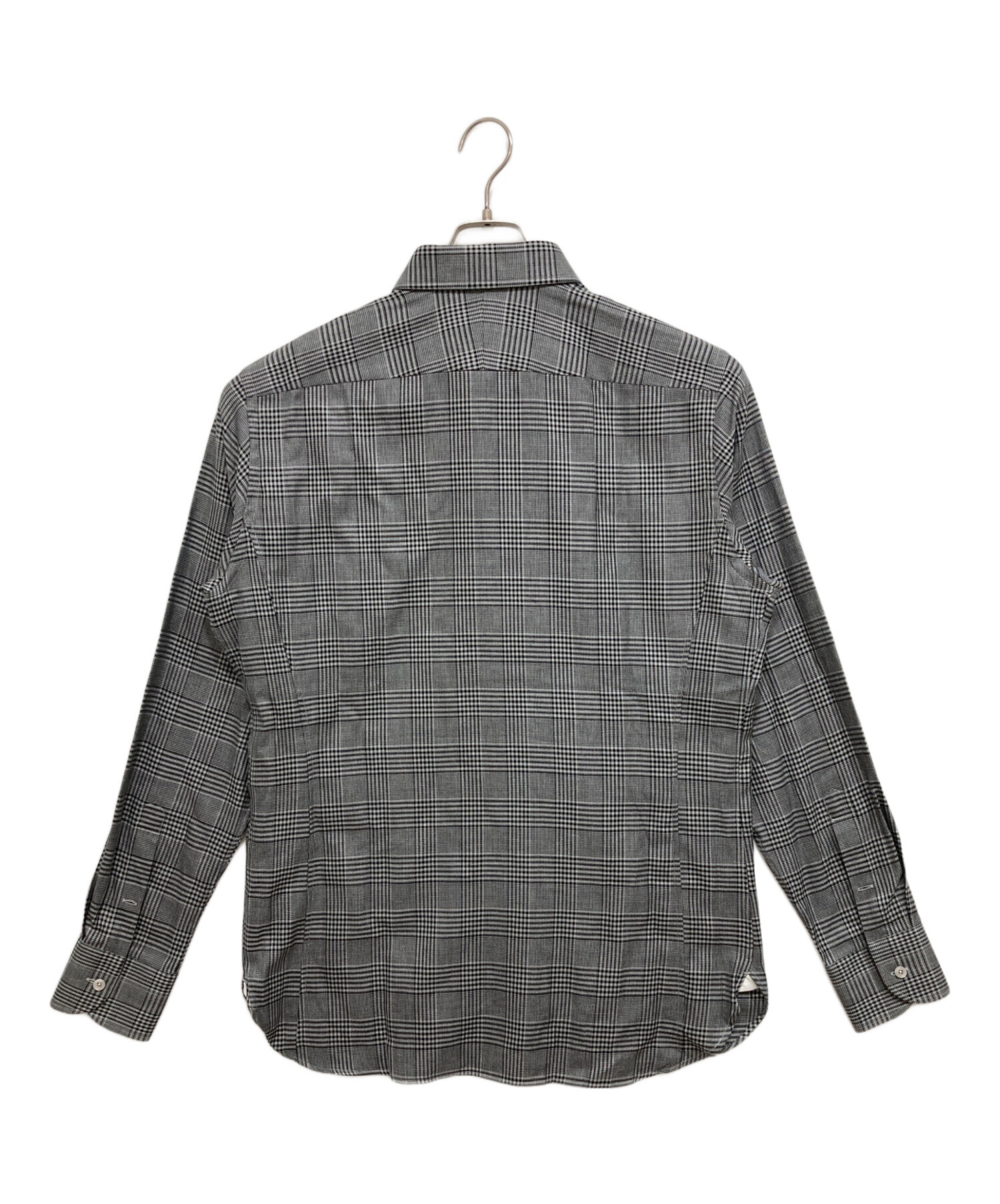 中古・古着通販】TOM FORD (トムフォード) チェックシャツ グレー