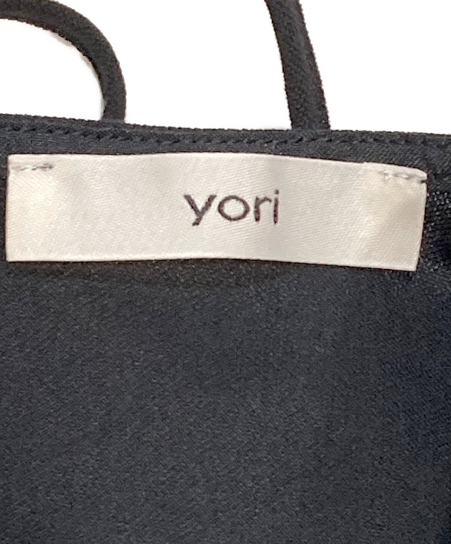 中古・古着通販】YORI (ヨリ) ドライパフブラウス ブラック サイズ