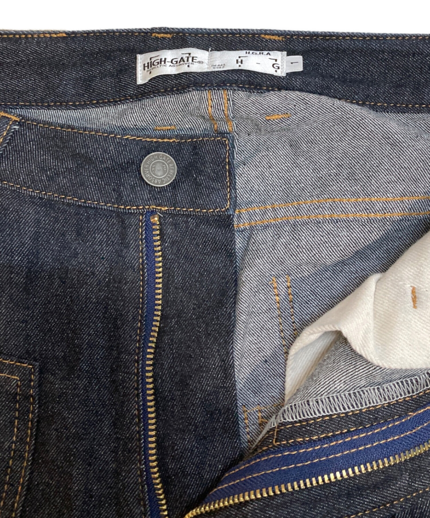中古・古着通販】HIGH-GATE (ハイゲート) CLUSTERS DENIM PANTS 