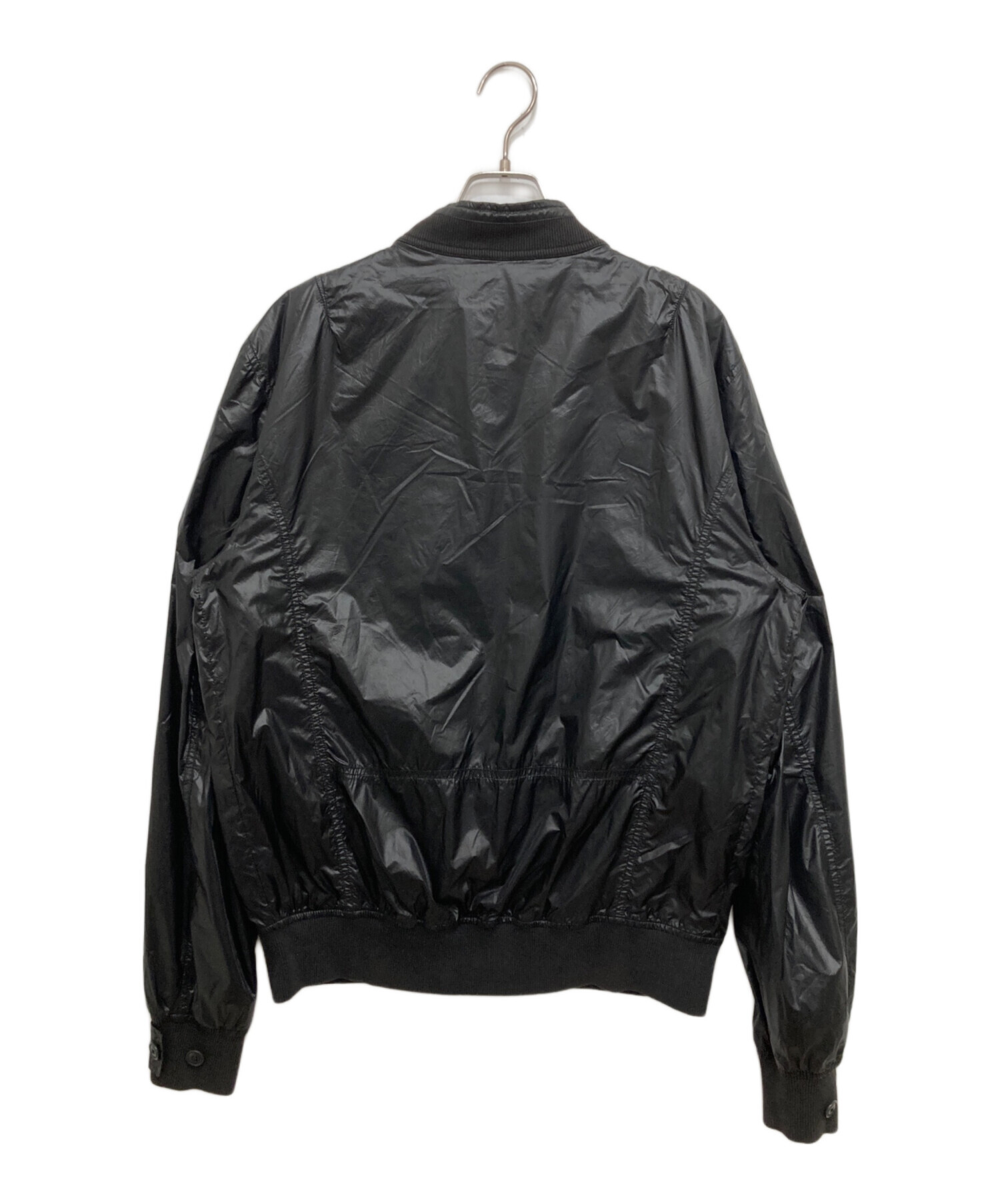 中古・古着通販】DIESEL (ディーゼル) ナイロンジャケット ブラック 