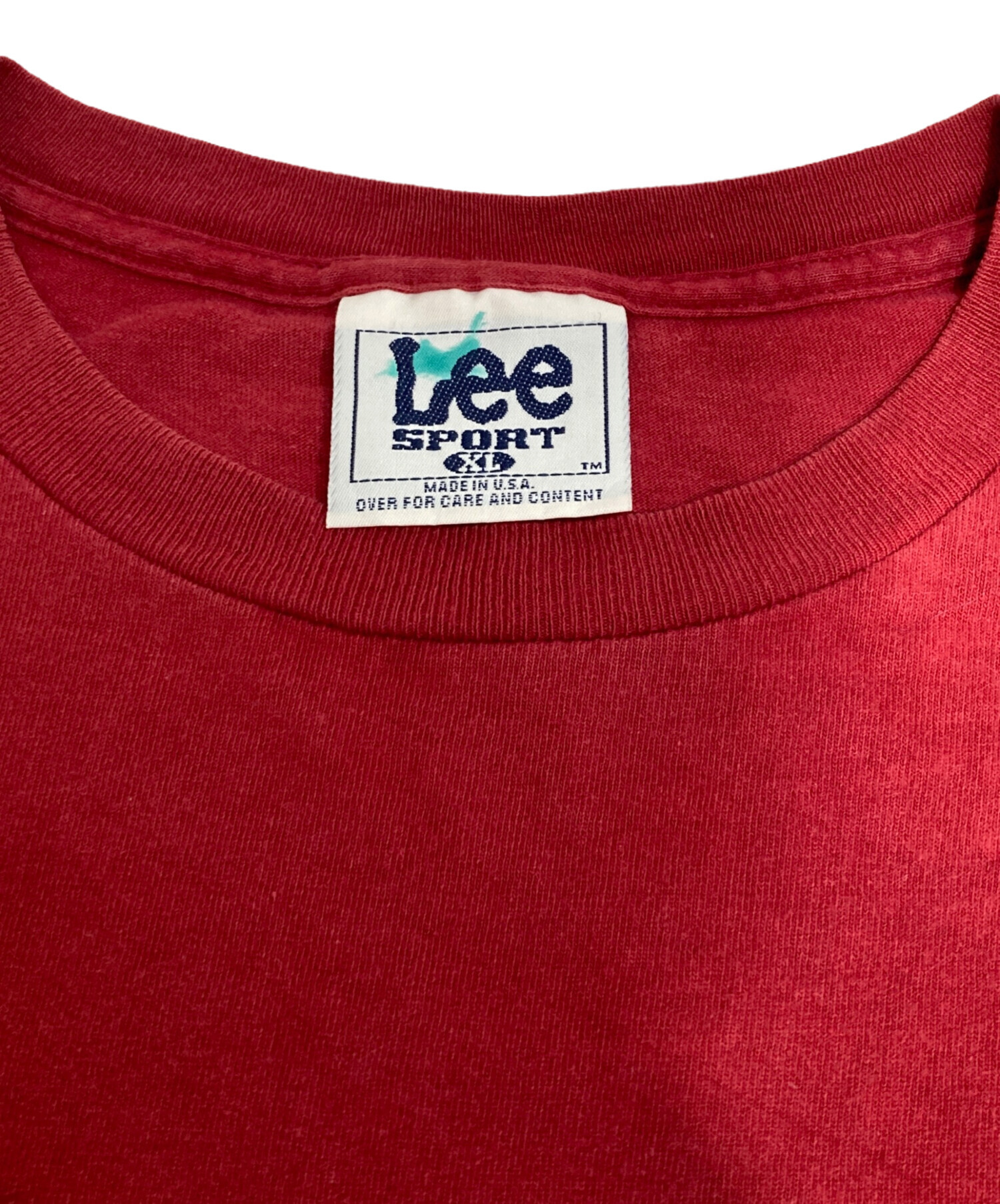 中古・古着通販】Lee SPORT (リースポーツ) 90sカレッジロゴTシャツ 