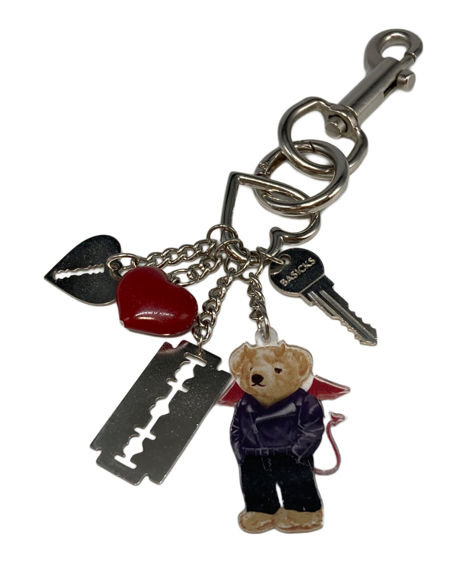 BASICKS(ベーシックス) キーホルダー 中古・古着通販】BASICKS (ベイシックス) キーホルダー｜ブランド