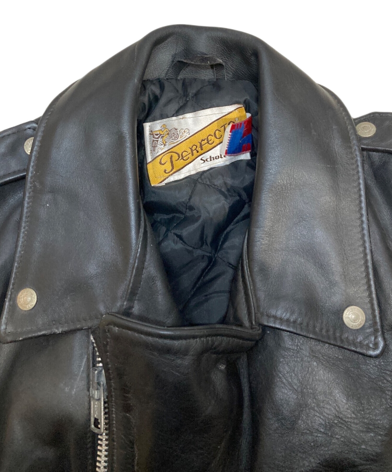 中古・古着通販】Schott (ショット) 627レザーライダースジャケット