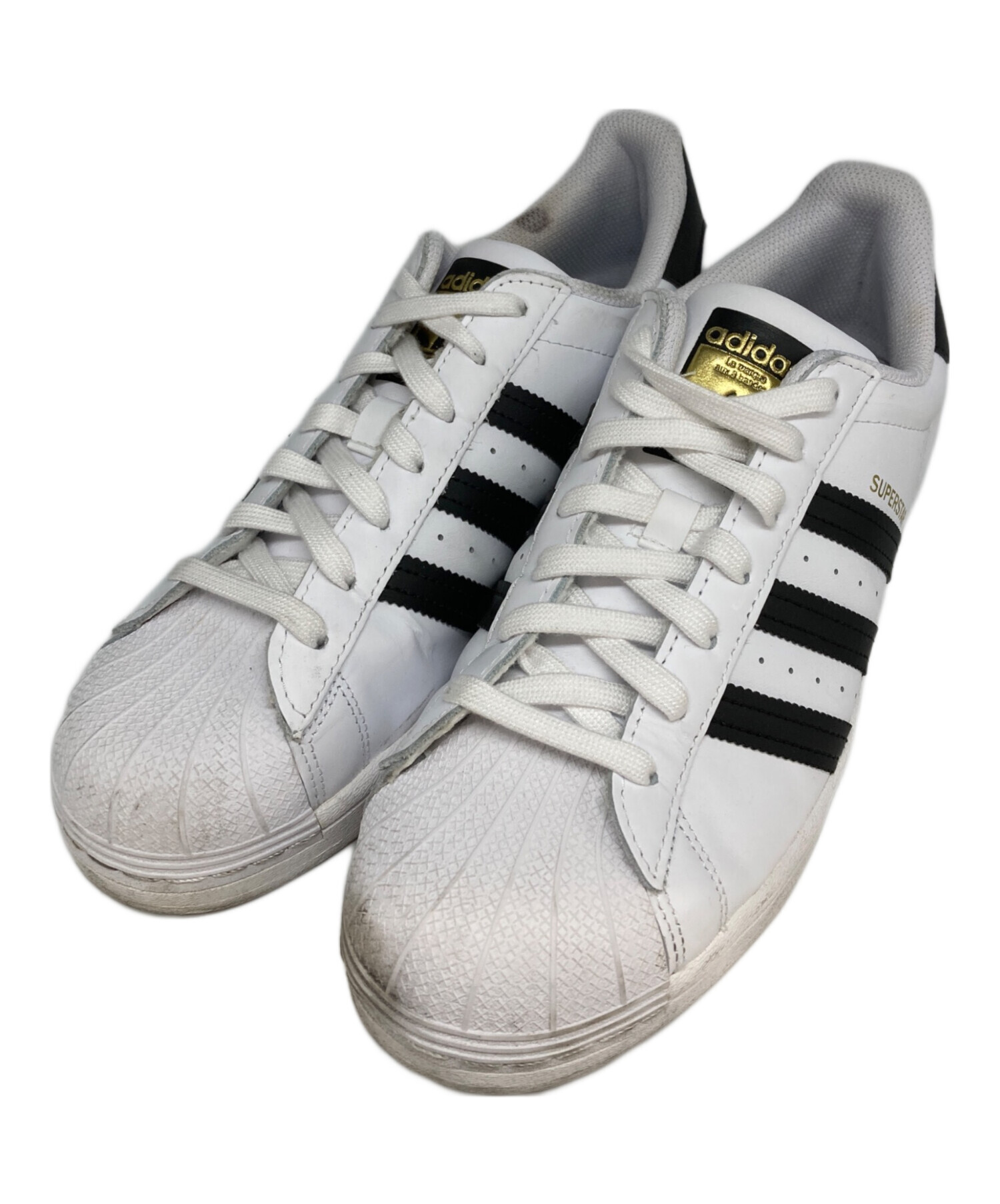 中古・古着通販】adidas (アディダス) SUPER STAR ホワイト サイズ 