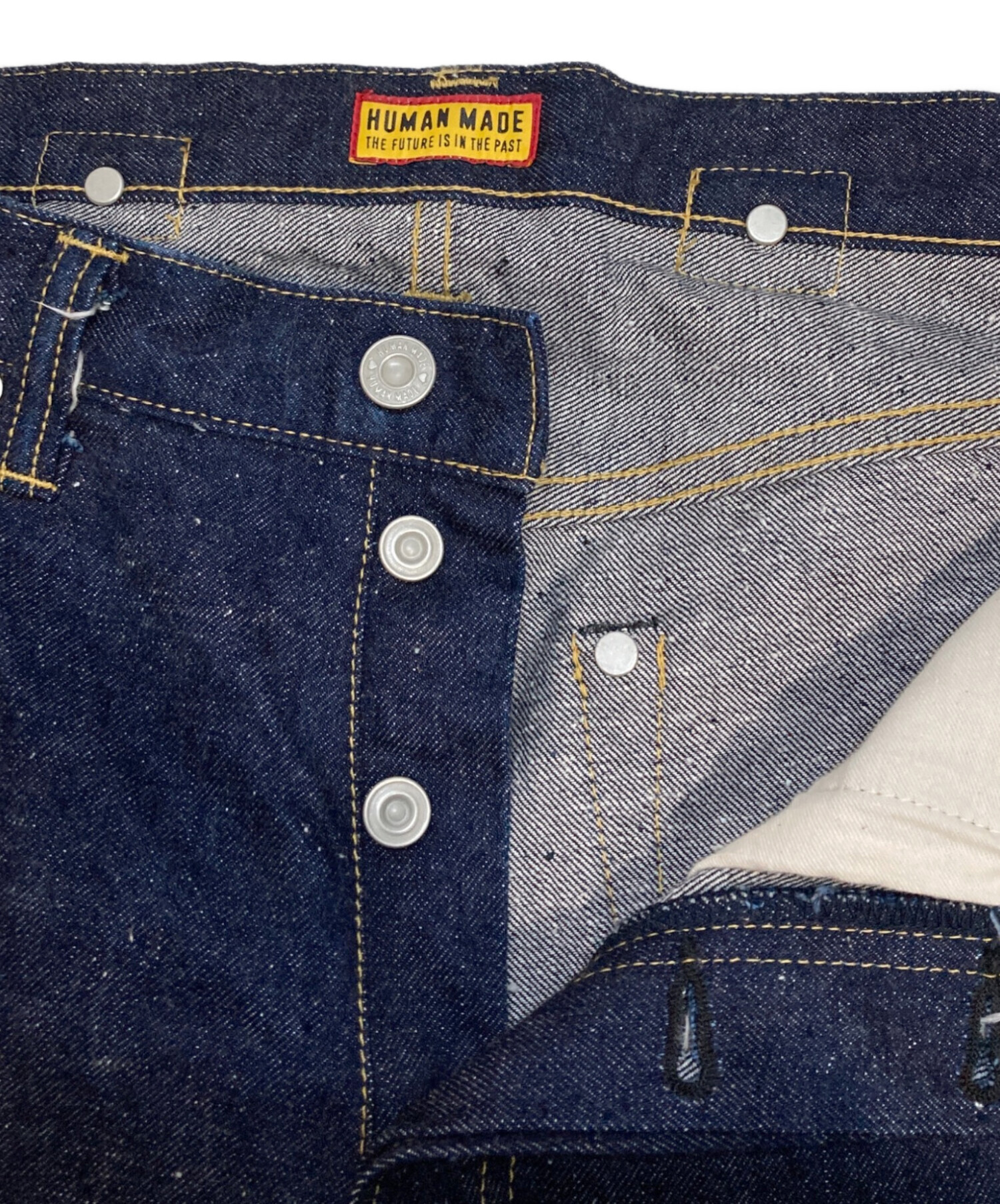 中古・古着通販】HUMAN MADE (ヒューマンメイド) STRAIGHT DENIM PANTS