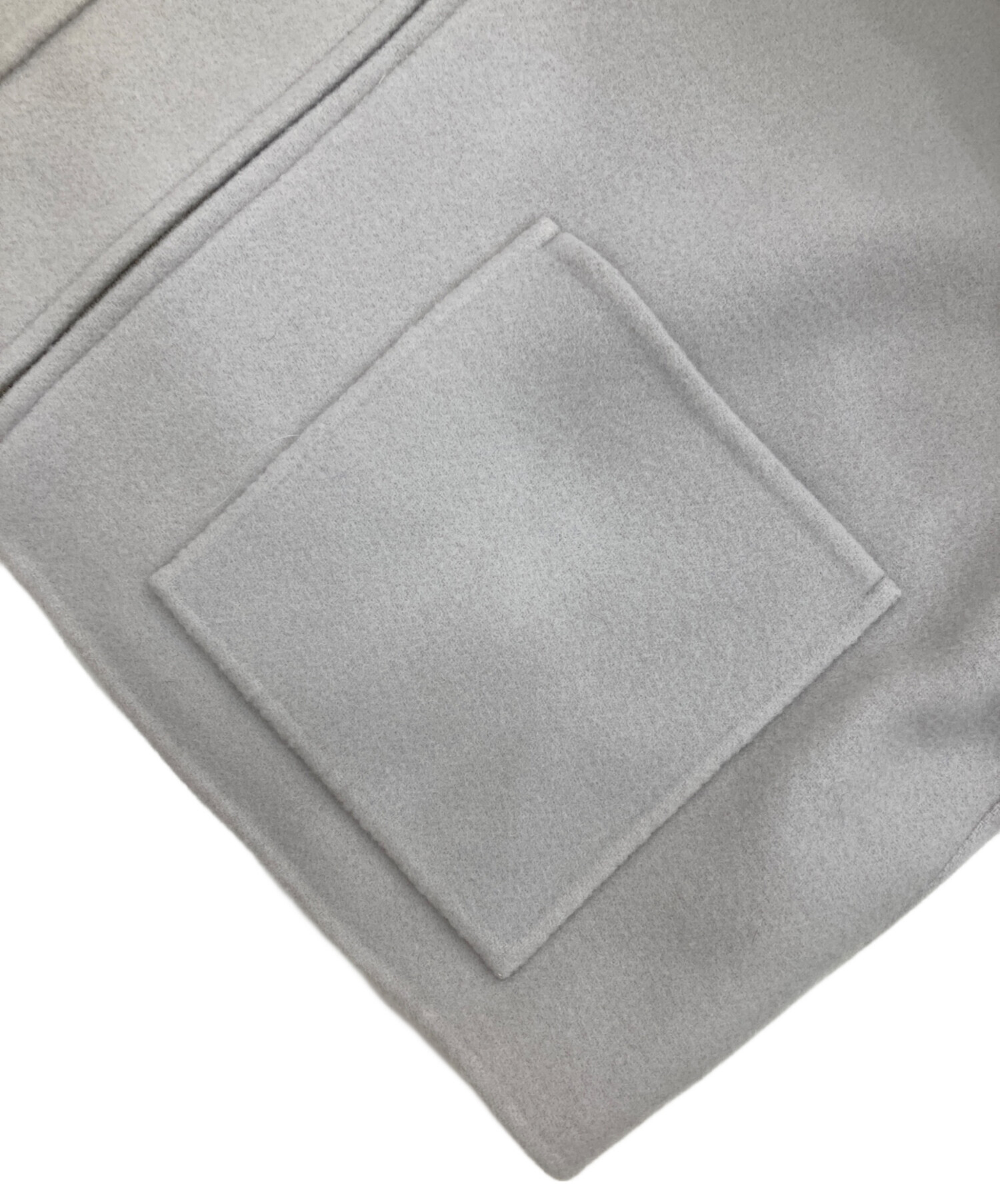 中古・古着通販】FRAY ID (フレイ アイディー) ノーカラージップ