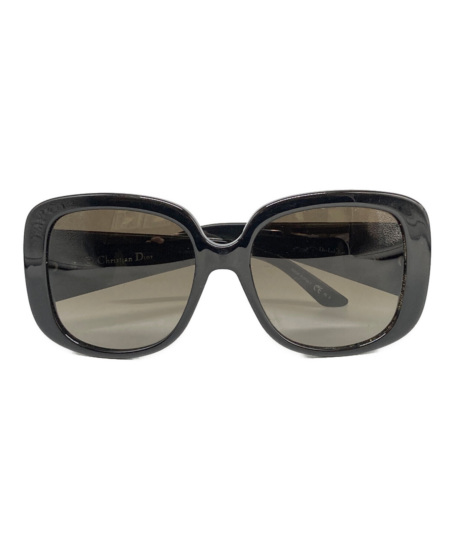 Dior クリスチャン ディオール カナージュ　サングラス　ブラック/ベージュ 中古・古着通販】Christian Dior (クリスチャン ディオール