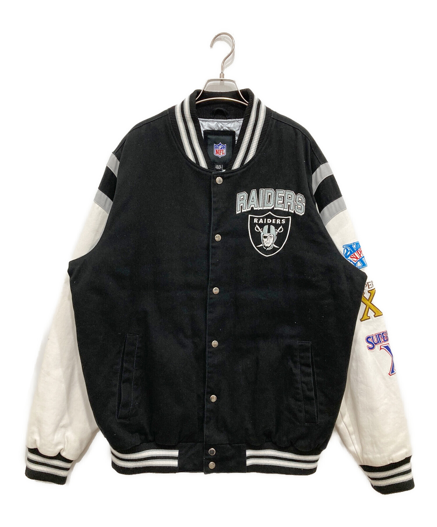 中古・古着通販】NFL (エヌエフエル) コットンスタジャン ブラック