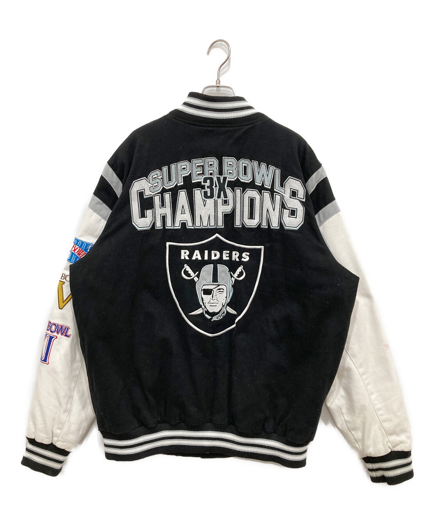 中古・古着通販】NFL (エヌエフエル) コットンスタジャン ブラック