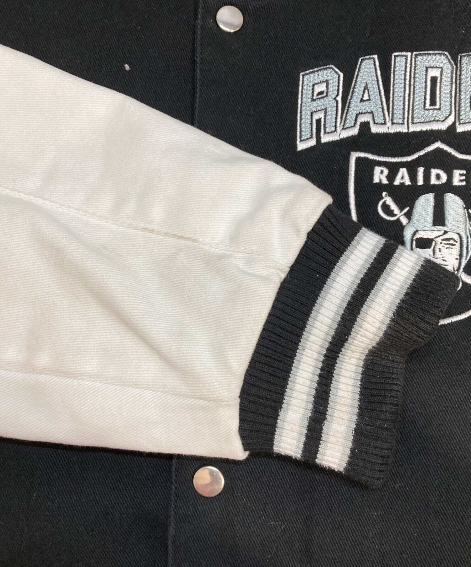 中古・古着通販】NFL (エヌエフエル) コットンスタジャン ブラック