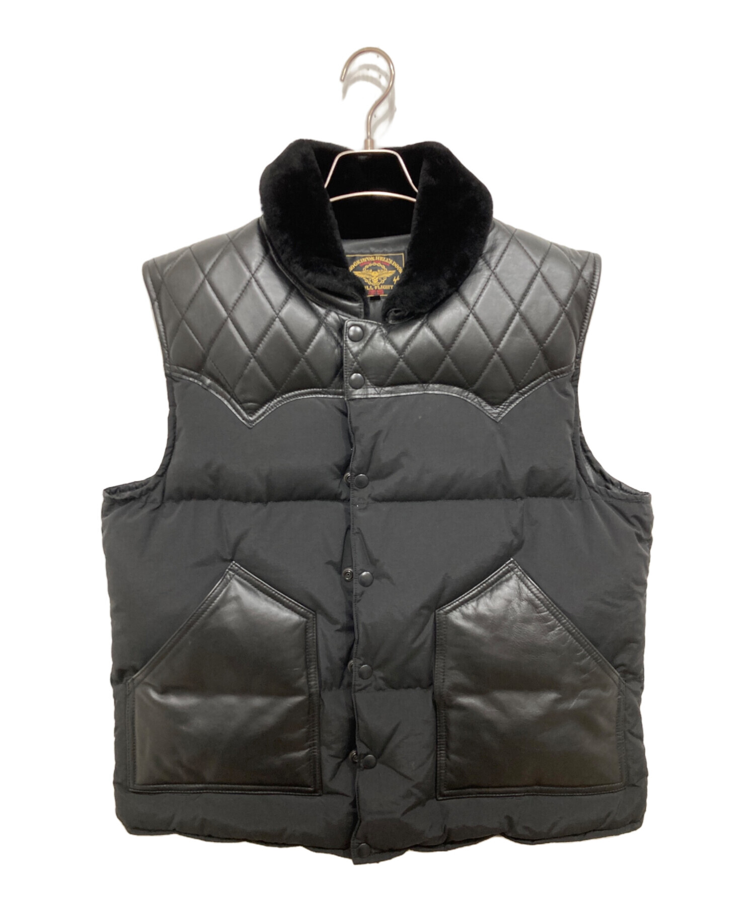 SKULL SKULL FLIGHT スカイ フライト カモフラ裏ボア付きベスト FLIGHT