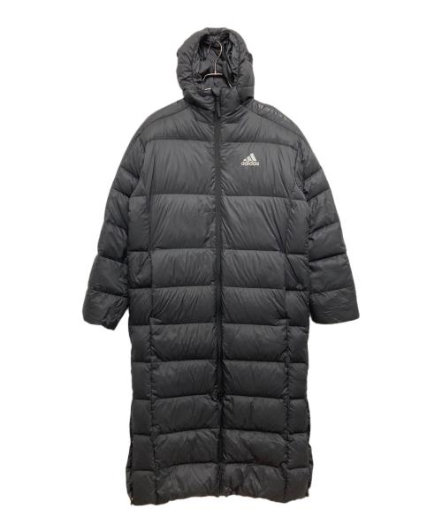 中古・古着通販】adidas (アディダス) ダウンコート ブラック サイズ:M