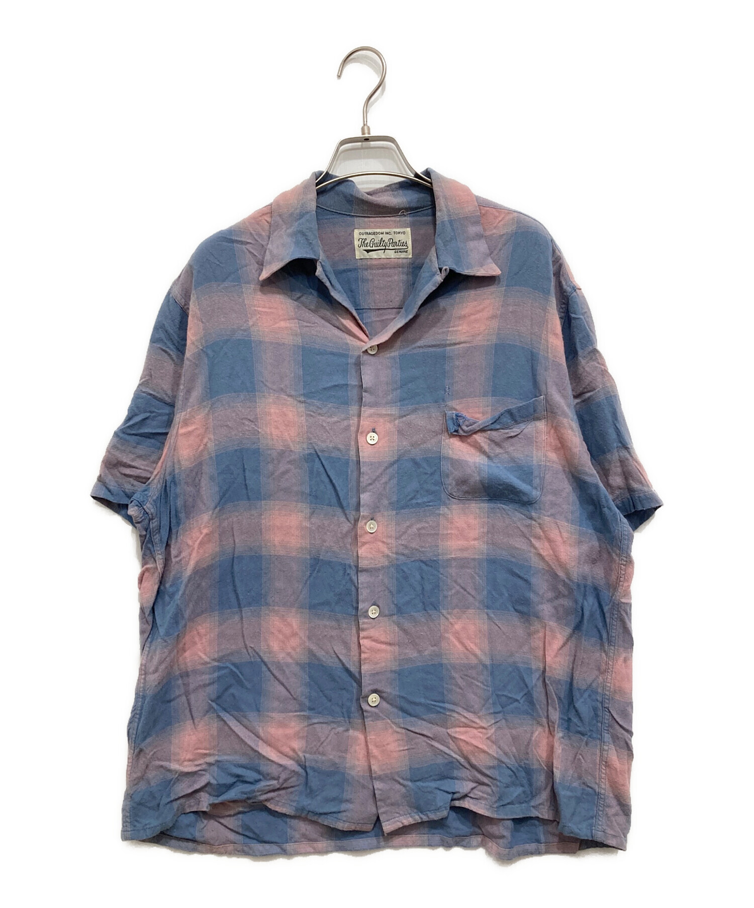 中古・古着通販】WACKO MARIA (ワコマリア) オンブレチェックシャツ