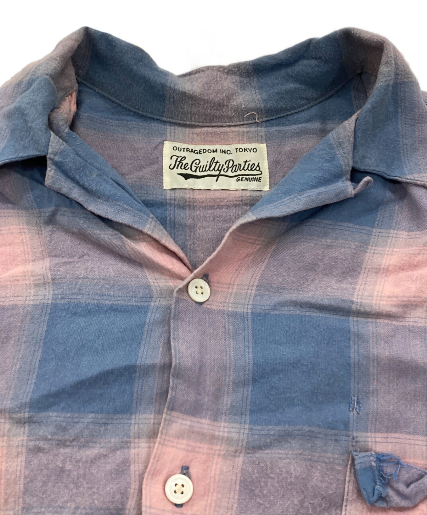 中古・古着通販】WACKO MARIA (ワコマリア) オンブレチェックシャツ