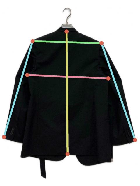 中古・古着通販】LE CIEL BLEU (ルシェルブルー) ダブルブレストカラー