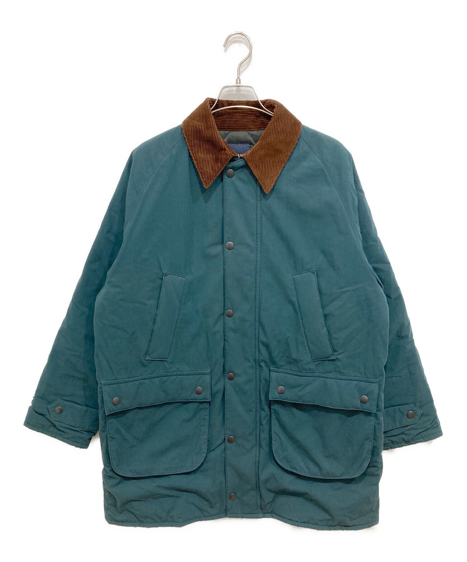 中古・古着通販】BEAMS (ビームス) 中綿フィールドコート ブルー 