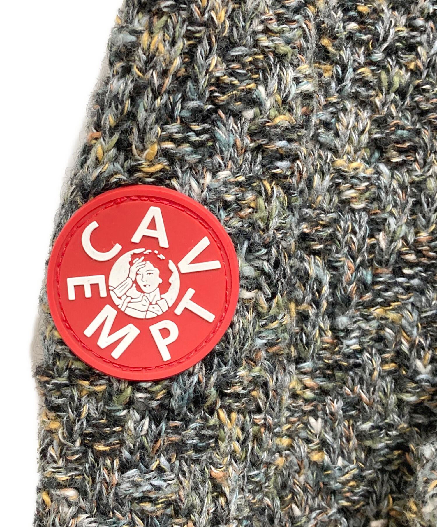 中古・古着通販】C.E (シーイー) MIX COLOURS LOOSE KNIT グレー