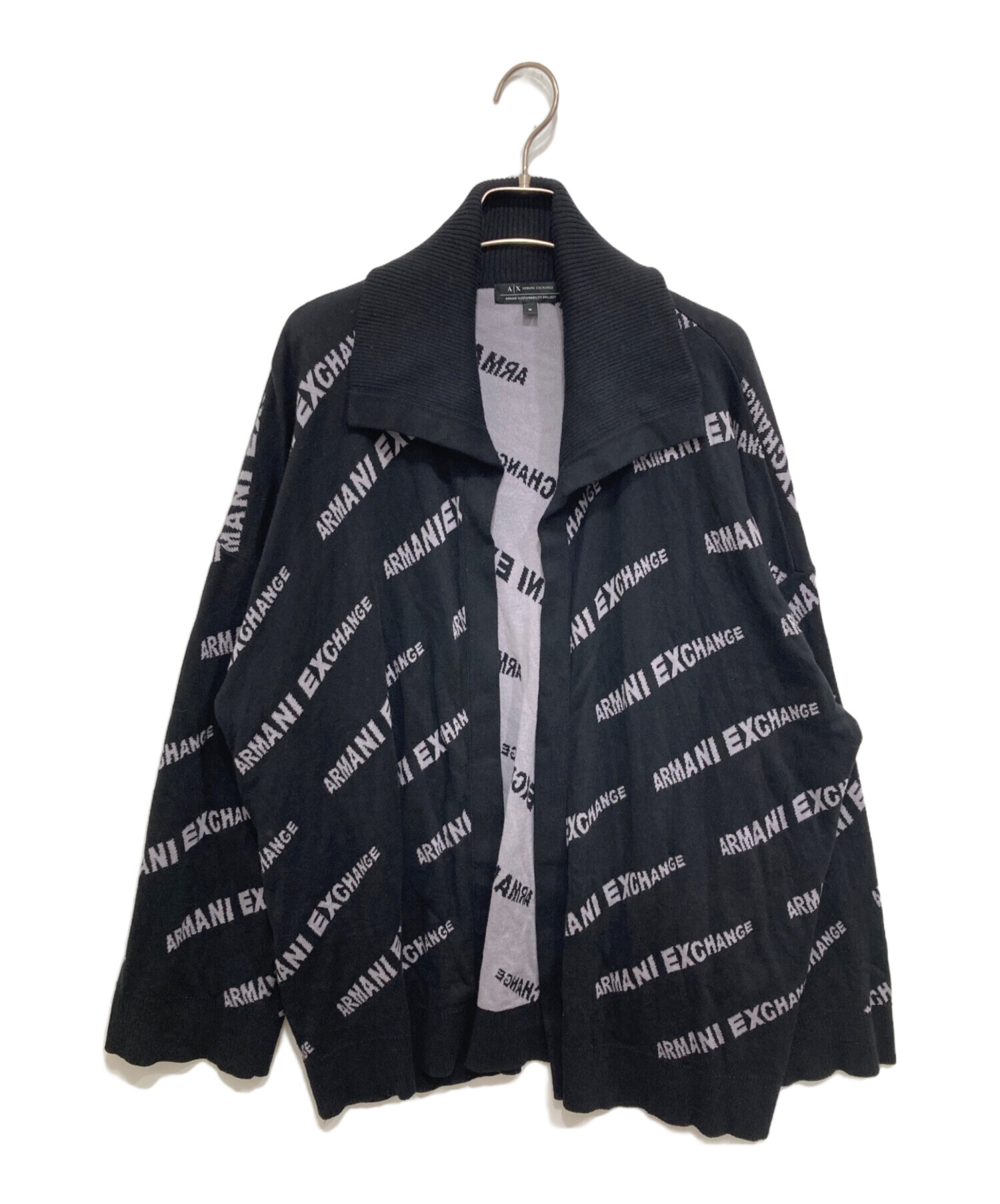 ヴィンテージ ユーズド 古着 エンポリオアルマーニ シースルー カーディガン 絹 ヴィンテージ ユーズド 古着 エンポリオアルマーニ シースルー