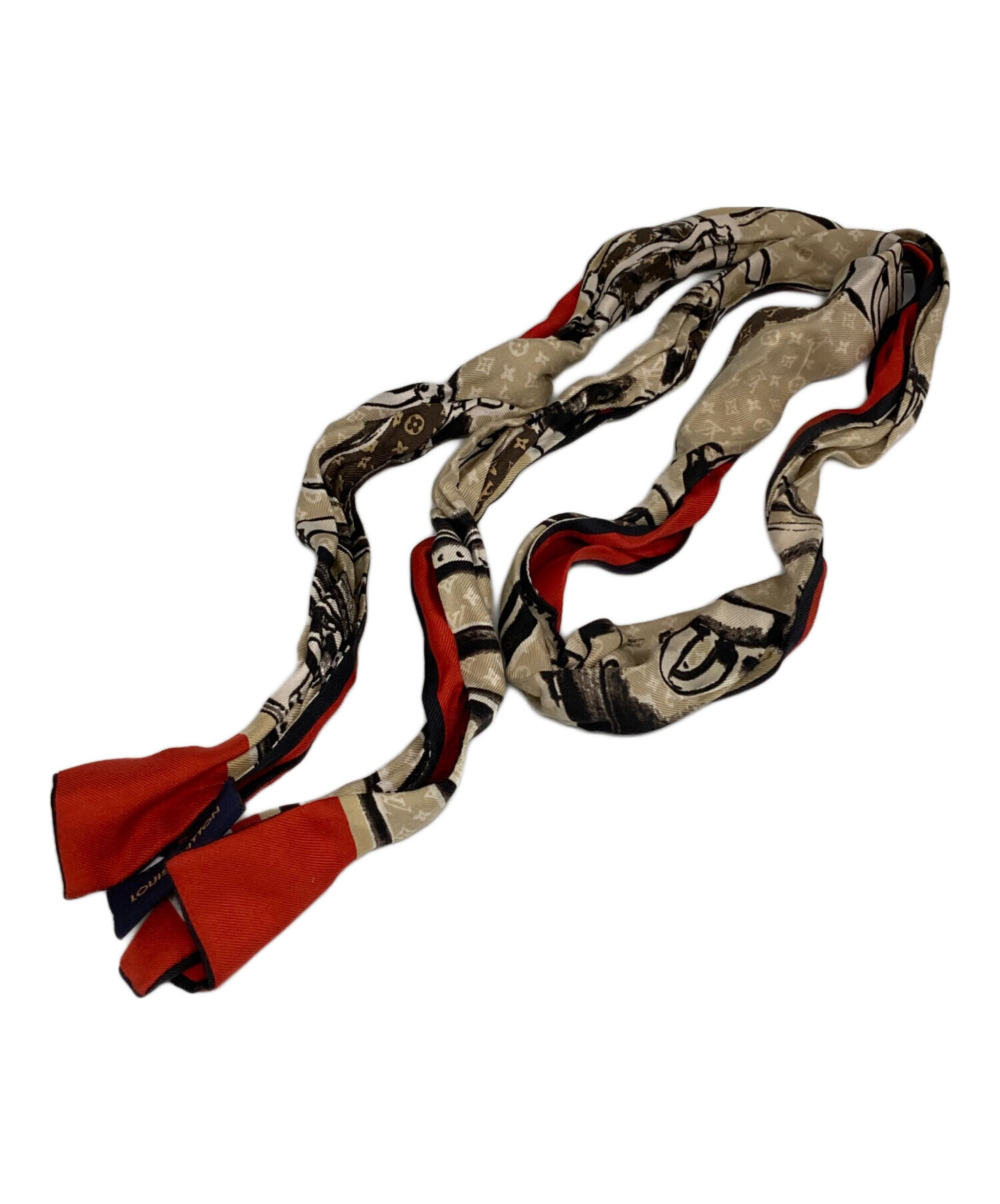 新品未使用ルイヴィトンスカーフ 中古・古着通販】LOUIS VUITTON (ルイ ヴィトン) シルクスカーフ