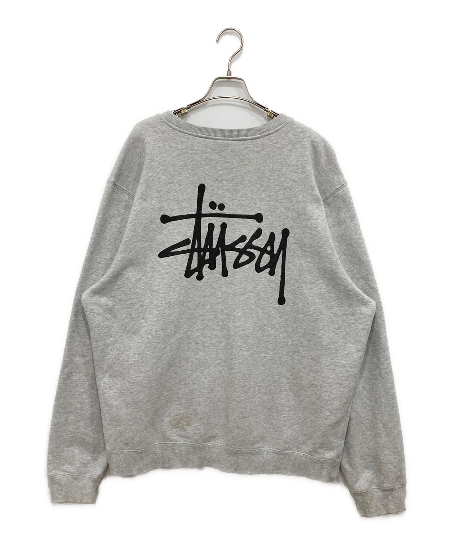 ネット通販 スウェット XL ベーシック STUSSY グレー 【公式通販】