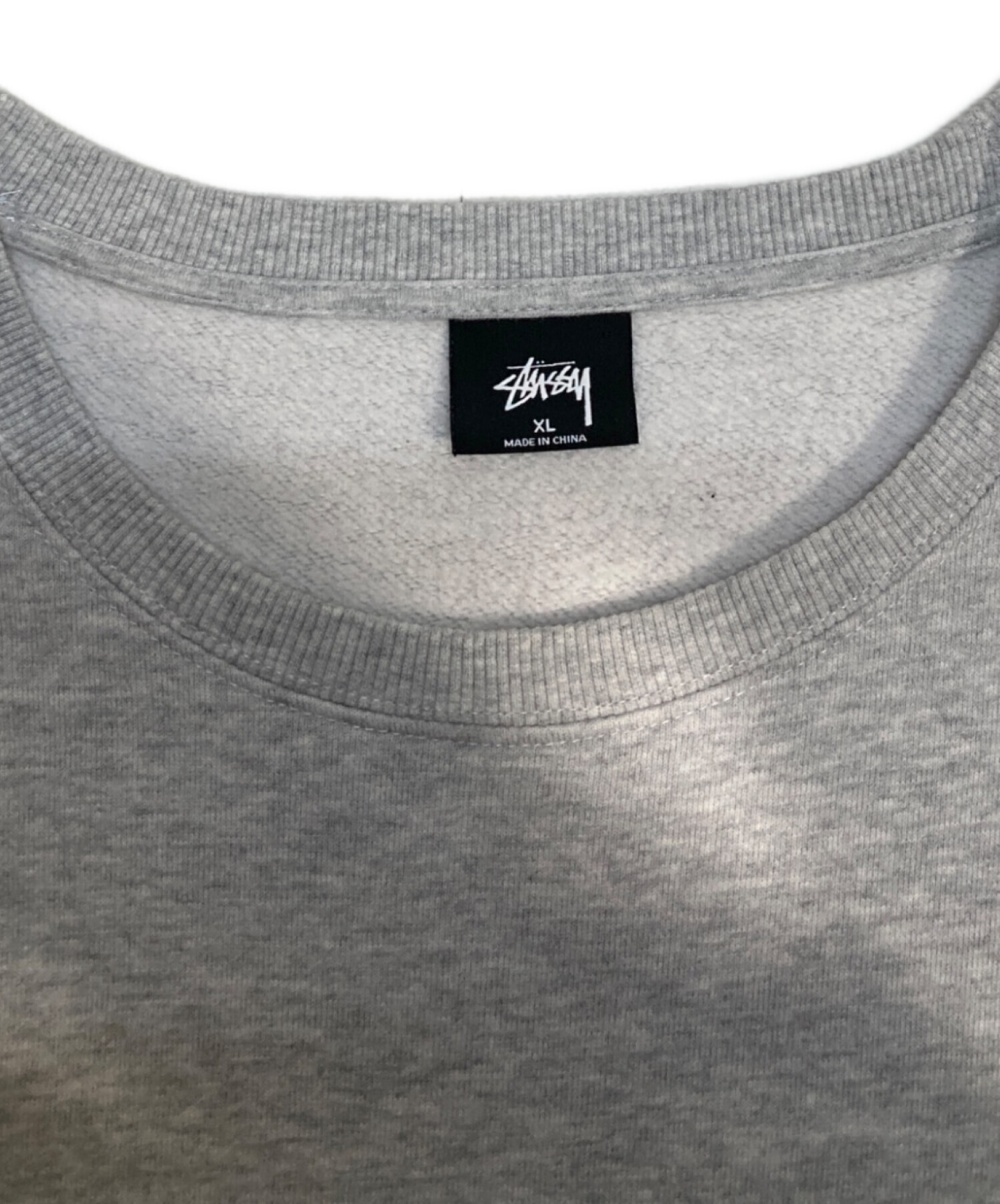 中古・古着通販】stussy (ステューシー) プリントスウェット グレー