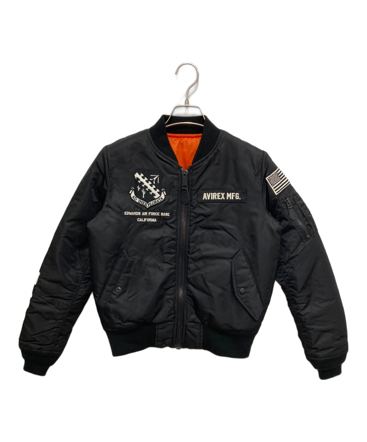 中古・古着通販】AVIREX (アヴィレックス) ワッペンミリタリーMA-1 