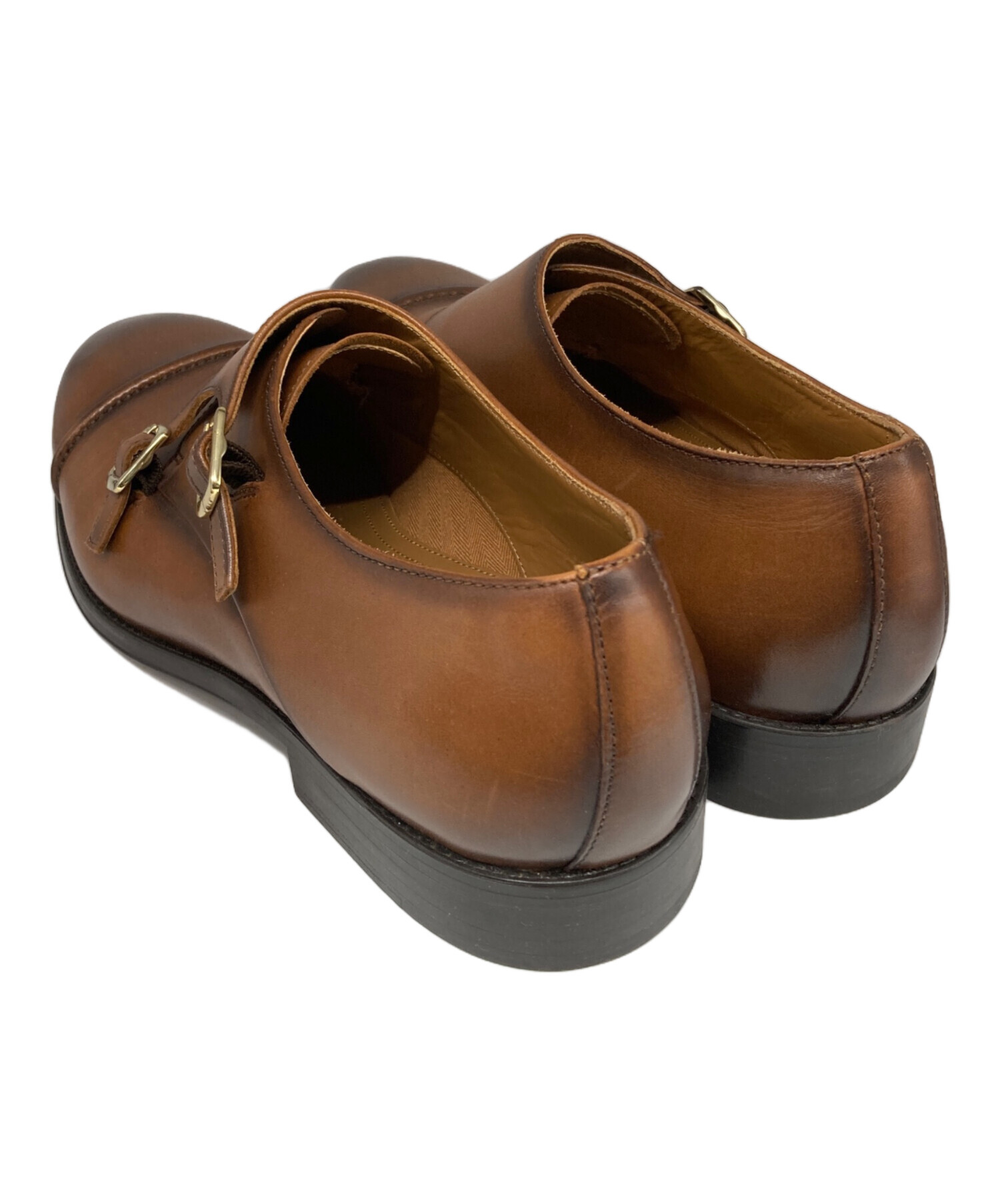 中古・古着通販】ZARA (ザラ) ダブルモンクストラップシューズ 