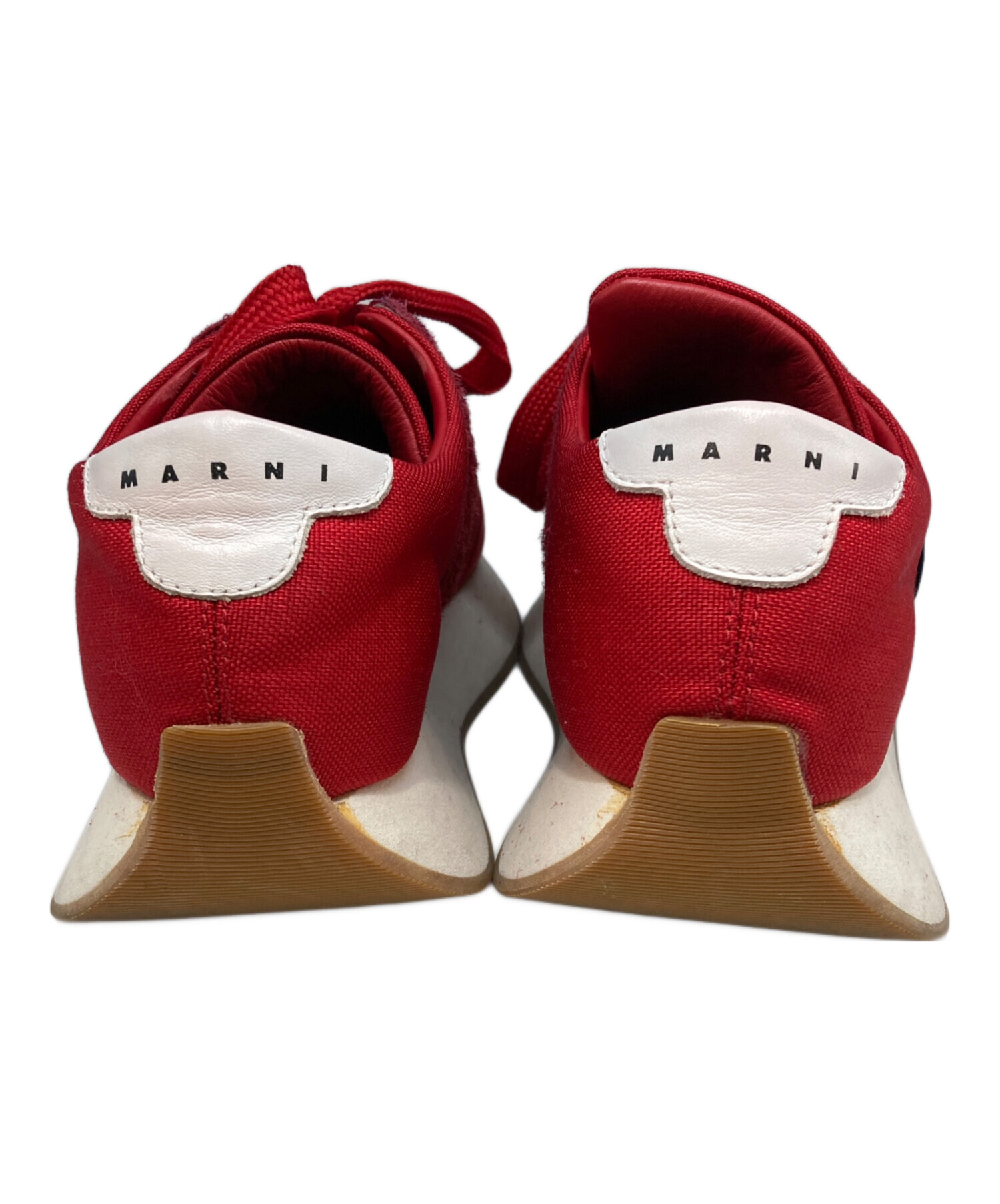 中古・古着通販】MARNI (マルニ) ビッグフットスニーカー レッド