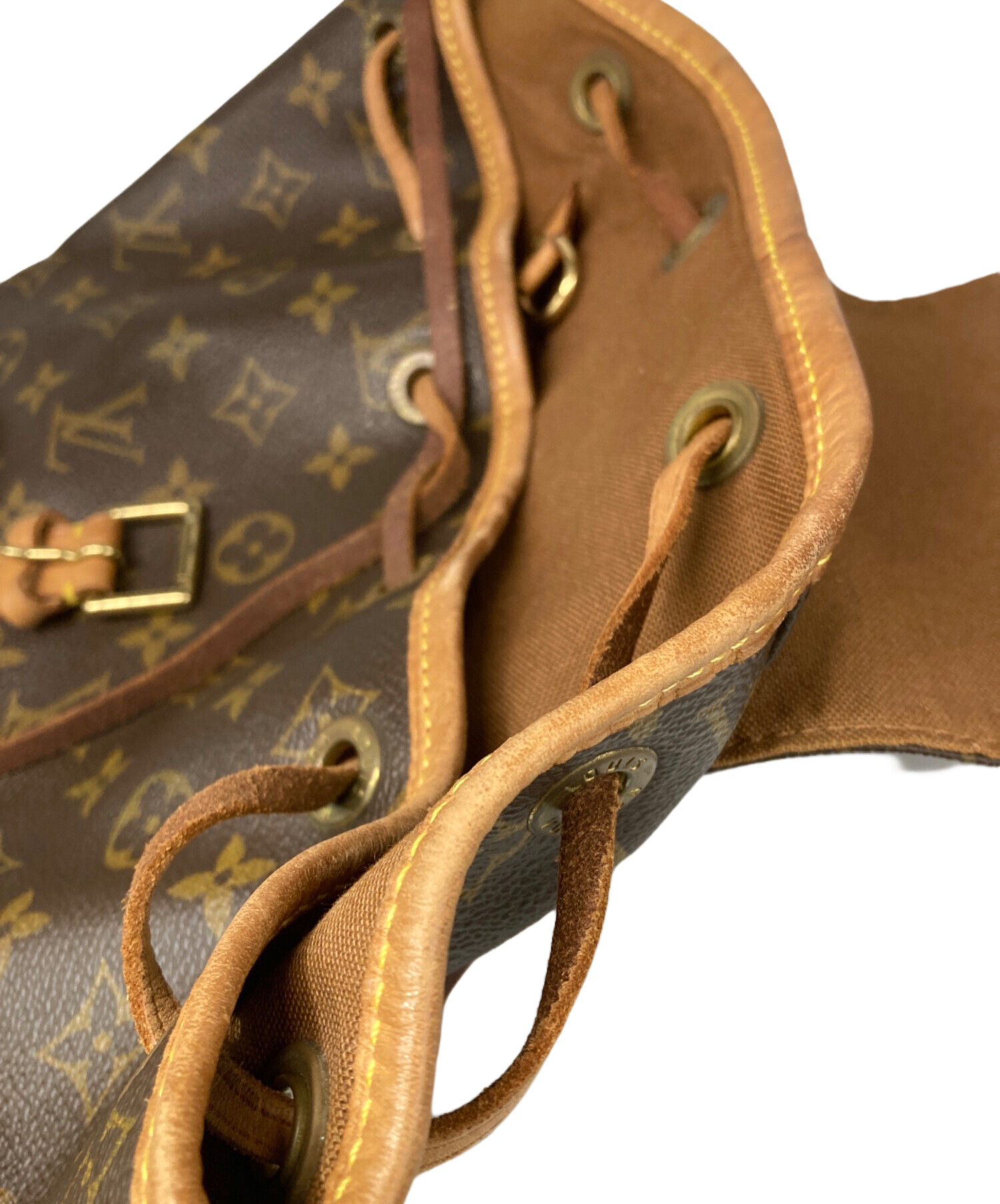 中古・古着通販】LOUIS VUITTON (ルイ ヴィトン) モンスリMM ブラウン