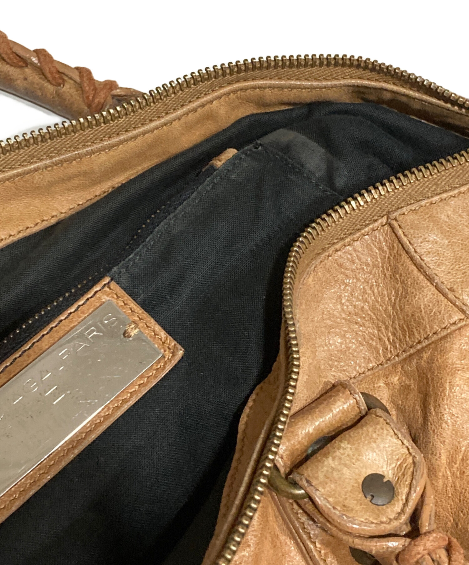 BALENCIAGA バレンシアガ ザ･デイ エディターズバッグ 中古・古着通販】BALENCIAGA (バレンシアガ) The City エディターズ